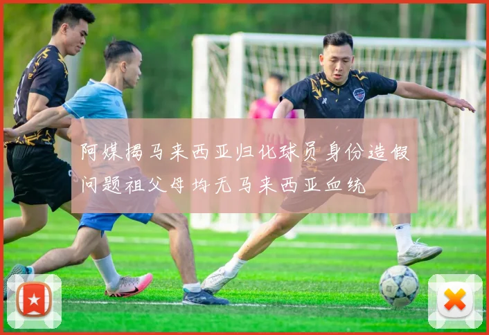 阿媒揭马来西亚归化球员身份造假问题祖父母均无马来西亚血统